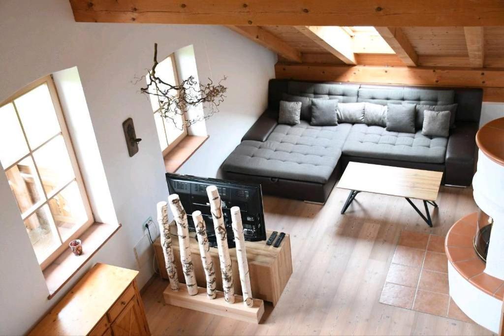 Ferienwohnung Glueck Saaldorf-Surheim Dış mekan fotoğraf
